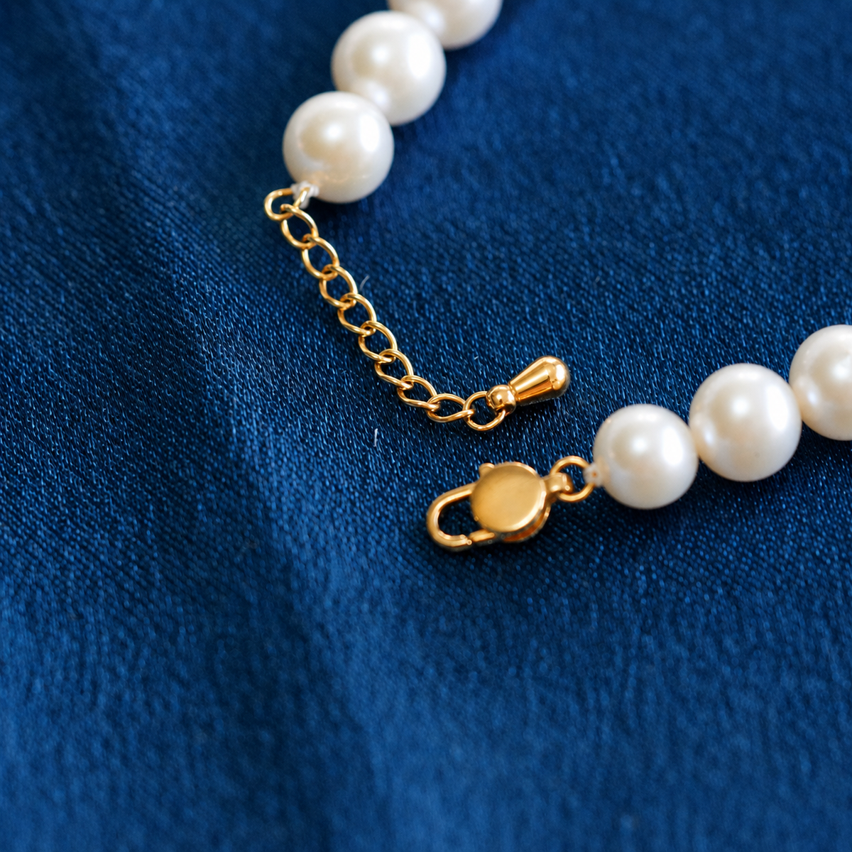Natural Freshwater Pearl Bracelet 7-8mm Classic Round Pearl Bracelet Adjustable 17-20cm Gold Plated Stainless Steel Clasp Jewelry Gift for Women