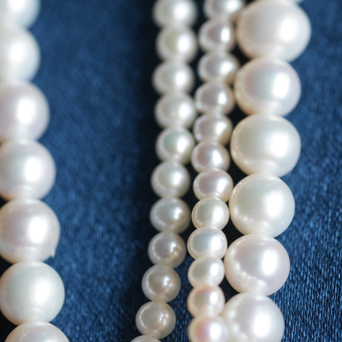 Layered Freshwater Pearl Necklace | 6mm Outer Pearls & 3mm Inner Pearls
